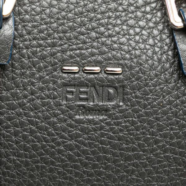 フェンディ セレリア レイ ハンドバッグ ショルダーバッグ 2WAY 8BL137 グレー レザー レディース FENDI 【中古】