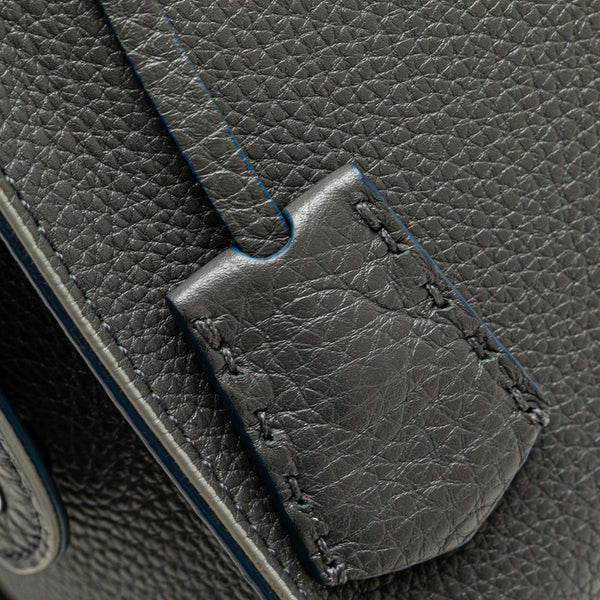 フェンディ セレリア レイ ハンドバッグ ショルダーバッグ 2WAY 8BL137 グレー レザー レディース FENDI 【中古】