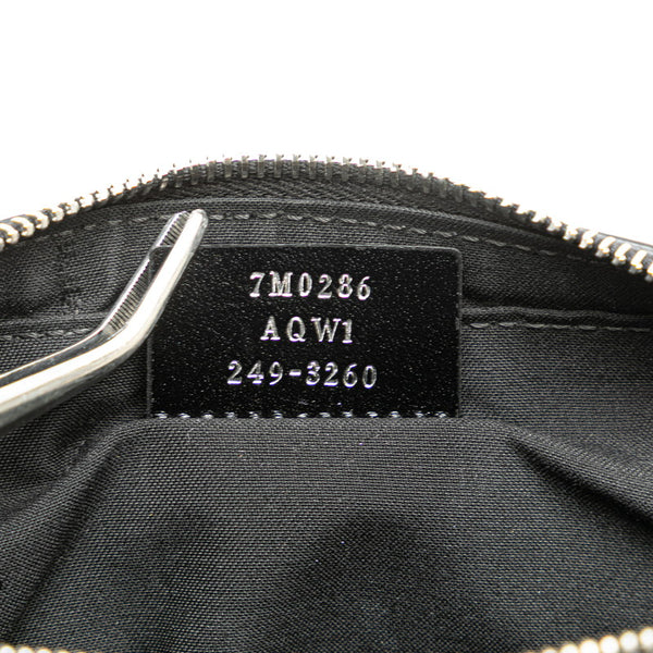 フェンディ ダイアゴナル カメラバッグ ショルダーバッグ 7M0286 ブラック レザー レディース FENDI 【中古】