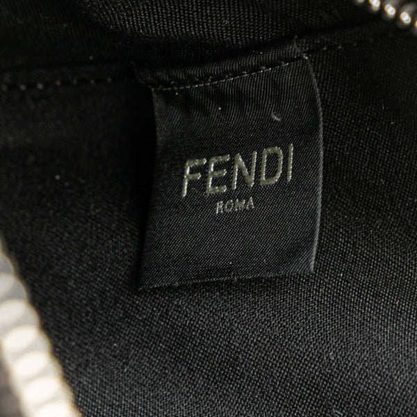フェンディ ダイアゴナル カメラバッグ ショルダーバッグ 7M0286 ブラック レザー レディース FENDI 【中古】