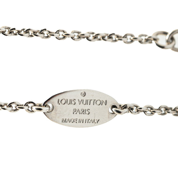 ルイ ヴィトン エセンシャル V ブレスレット M63198 シルバー メタル レディース LOUIS VUITTON 【中古】
