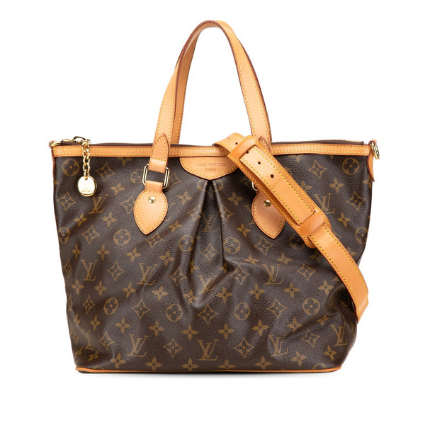 ルイ ヴィトン モノグラム　 パレルモPM ハンドバッグ ショルダーバッグ 2WAY M40145 ブラウン PVC レザー レディース LOUIS VUITTON 【中古】