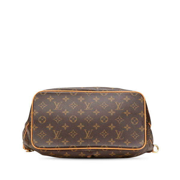 ルイ ヴィトン モノグラム　 パレルモPM ハンドバッグ ショルダーバッグ 2WAY M40145 ブラウン PVC レザー レディース LOUIS VUITTON 【中古】