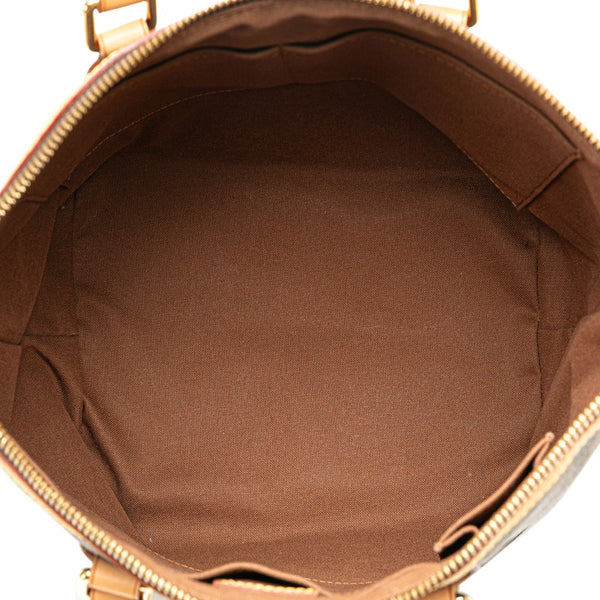 ルイ ヴィトン モノグラム　 パレルモPM ハンドバッグ ショルダーバッグ 2WAY M40145 ブラウン PVC レザー レディース LOUIS VUITTON 【中古】