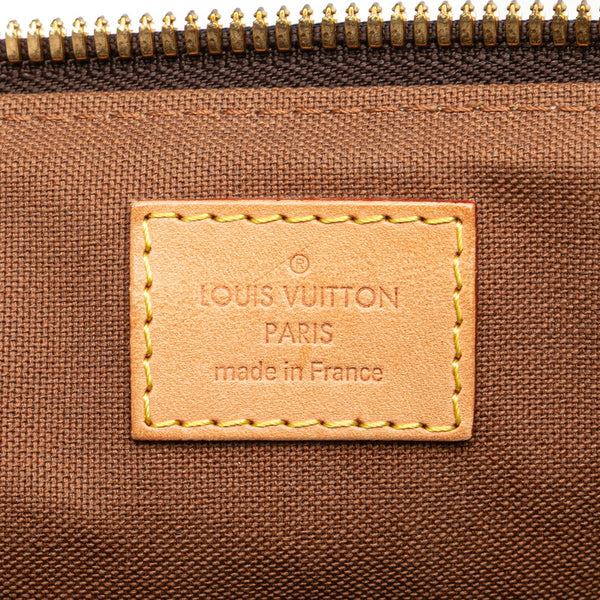 ルイ ヴィトン モノグラム　 パレルモPM ハンドバッグ ショルダーバッグ 2WAY M40145 ブラウン PVC レザー レディース LOUIS VUITTON 【中古】