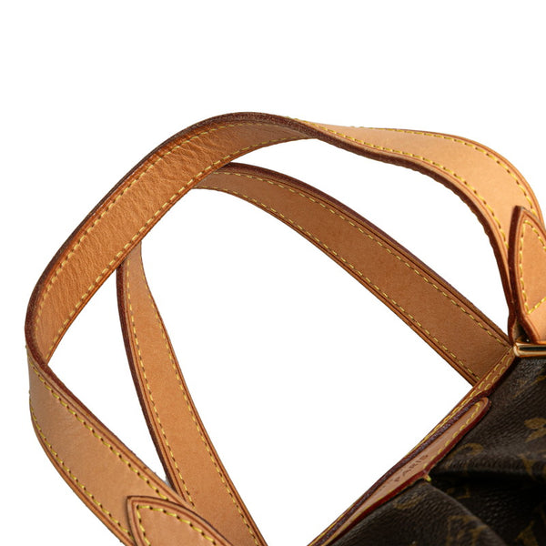 ルイ ヴィトン モノグラム　 パレルモPM ハンドバッグ ショルダーバッグ 2WAY M40145 ブラウン PVC レザー レディース LOUIS VUITTON 【中古】