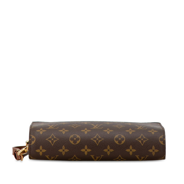 ルイ ヴィトン モノグラム オルセー クラッチバッグ セカンドバッグ M51790 ブラウン PVC レザー メンズ LOUIS VUITTON 【中古】