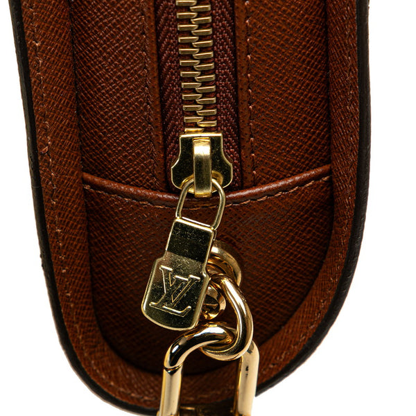 ルイ ヴィトン モノグラム オルセー クラッチバッグ セカンドバッグ M51790 ブラウン PVC レザー メンズ LOUIS VUITTON 【中古】