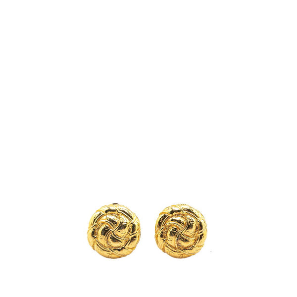シャネル ヴィンテージ ココマーク イヤリング ゴールド メッキ レディース CHANEL 【中古】