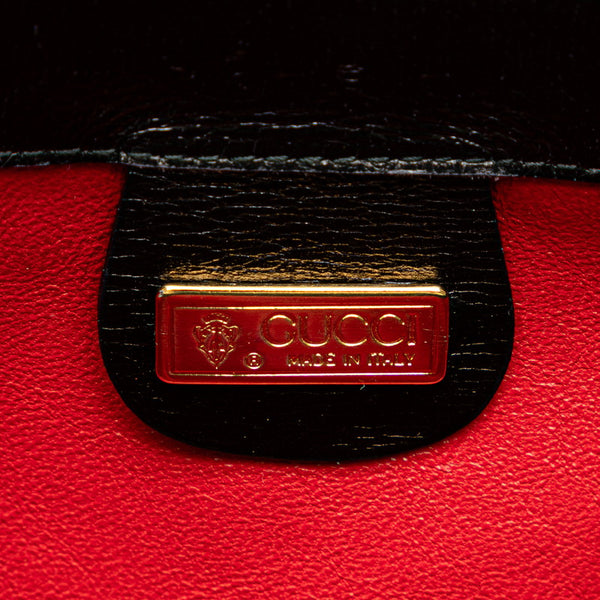 グッチ ハンドバッグ 000 26 0025 ブラック レザー レディース GUCCI 【中古】