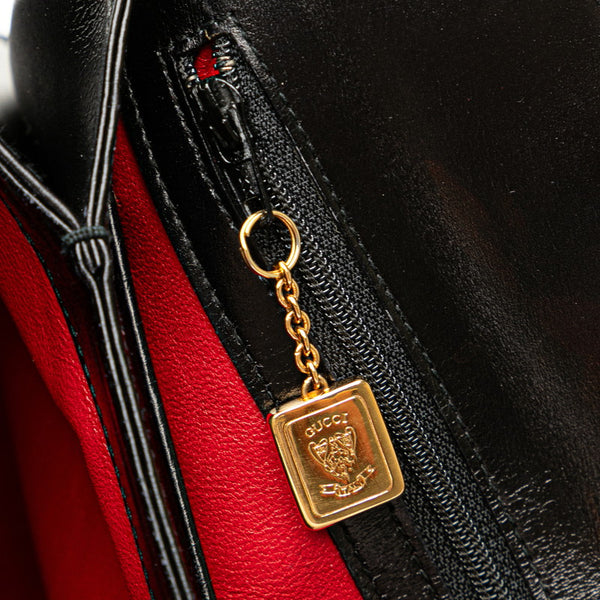 グッチ ハンドバッグ 000 26 0025 ブラック レザー レディース GUCCI 【中古】