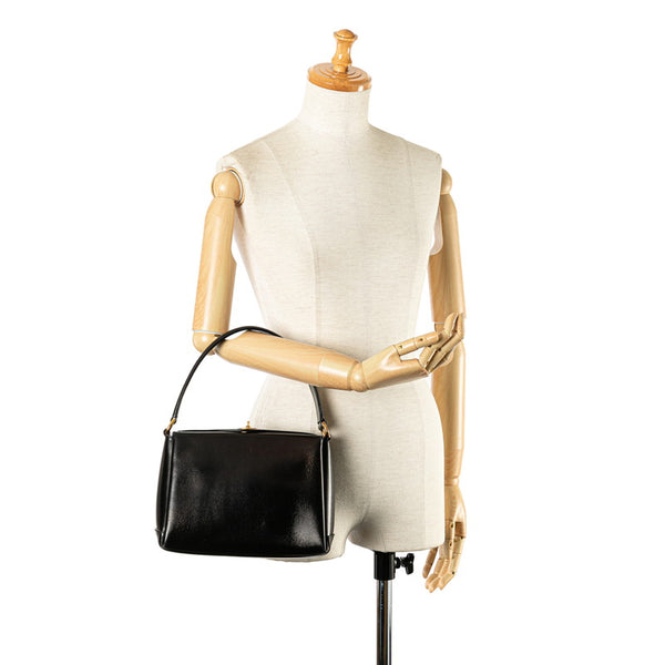 グッチ ハンドバッグ 000 26 0025 ブラック レザー レディース GUCCI 【中古】