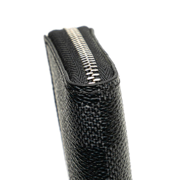 ルイ ヴィトン ダミエグラフィット ジッピーコインパース コインケース 小銭入れ N63076 ブラック PVC レザー メンズ LOUIS VUITTON 【中古】