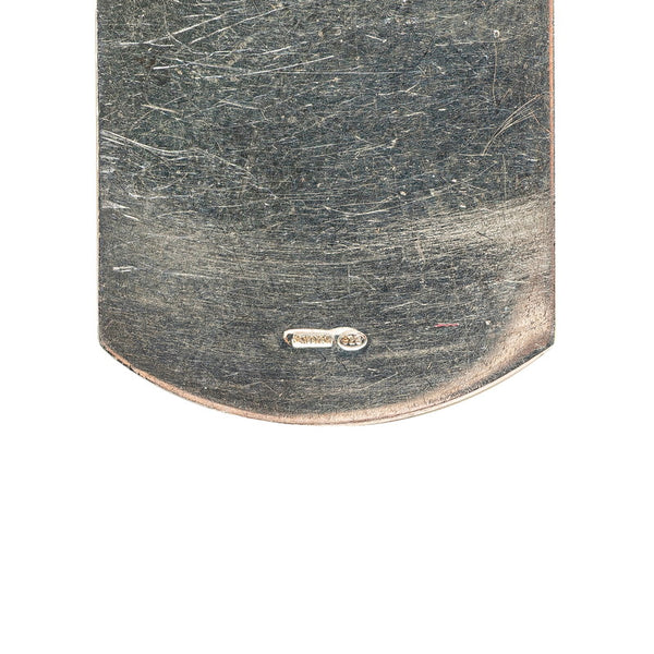 グッチ ドッグタグ ボールチェーン ペンダントネックレス SV925 シルバー レディース GUCCI 【中古】