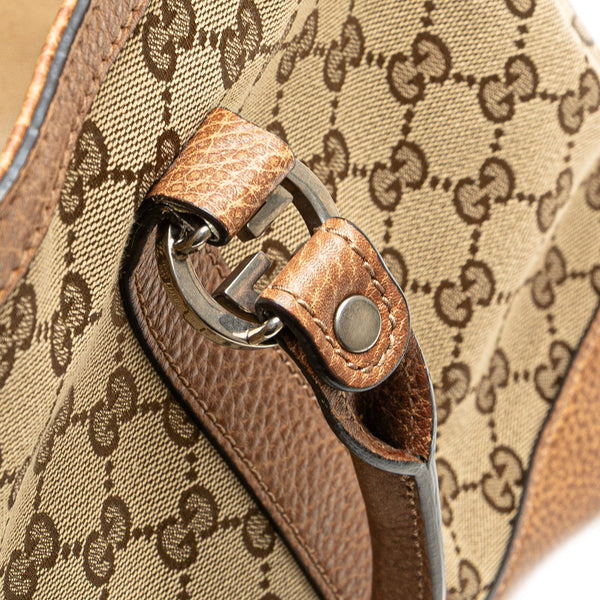 グッチ GGキャンバス ミスGG トートバッグ 353122 ベージュ レザー キャンバス レディース GUCCI 【中古】
