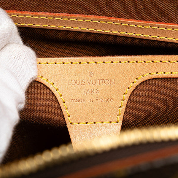 ルイ ヴィトン モノグラム エリプス サック アド リュック バックパック M51125 ブラウン PVC レザー レディース LOUIS VUITTON 【中古】