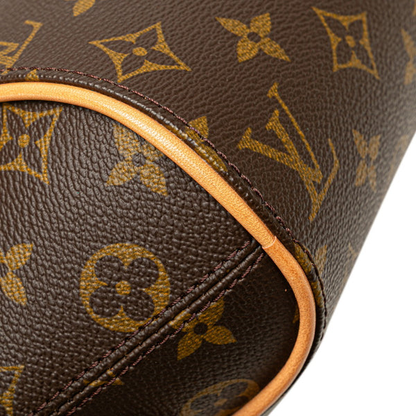 ルイ ヴィトン モノグラム エリプス サック アド リュック バックパック M51125 ブラウン PVC レザー レディース LOUIS VUITTON 【中古】