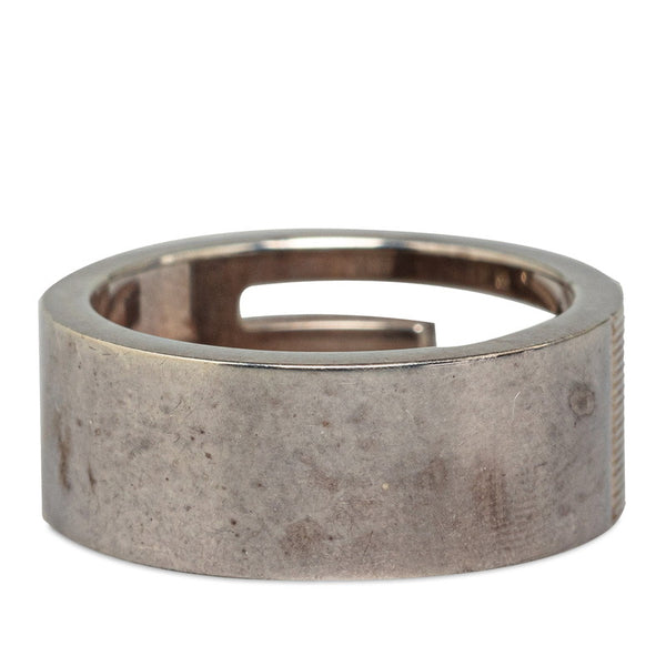 グッチ ブランデッドG リング 指輪 #14 032661 SV925 シルバー レディース GUCCI 【中古】