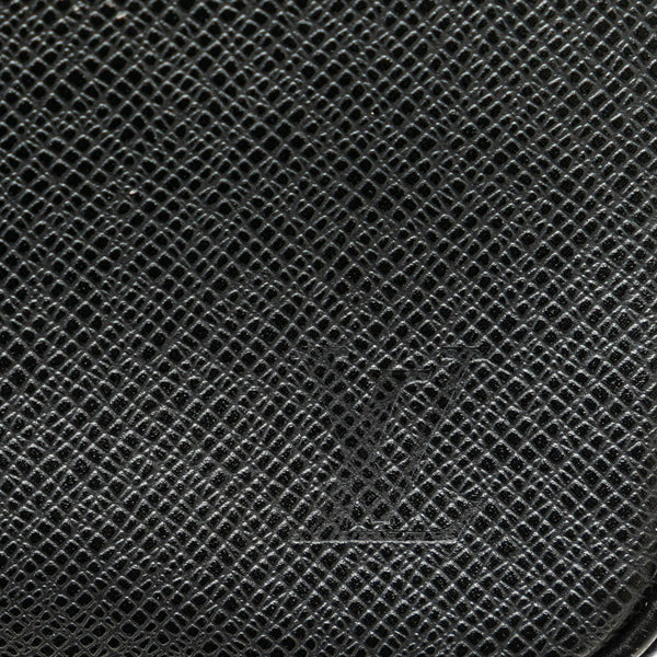 ルイ ヴィトン タイガ ヤランガ 斜め掛け ショルダーバッグ M30822 アルドワーズ ブラック レザー メンズ LOUIS VUITTON 【中古】