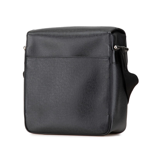 ルイ ヴィトン タイガ ヤランガ 斜め掛け ショルダーバッグ M30822 アルドワーズ ブラック レザー メンズ LOUIS VUITTON 【中古】