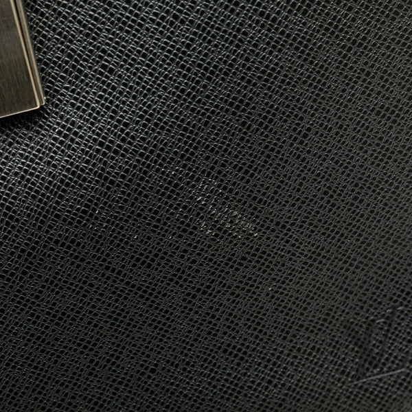 ルイ ヴィトン タイガ ヤランガ 斜め掛け ショルダーバッグ M30822 アルドワーズ ブラック レザー メンズ LOUIS VUITTON 【中古】