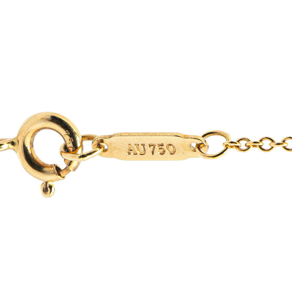 ティファニー キー トレフォイル ネックレス K18YG イエローゴールド レディース TIFFANY&Co. 【中古】