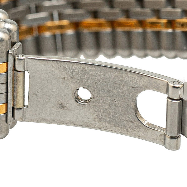 カルティエ マスト21 腕時計 クオーツ ホワイト文字盤 ステンレススチール レディース CARTIER 【中古】