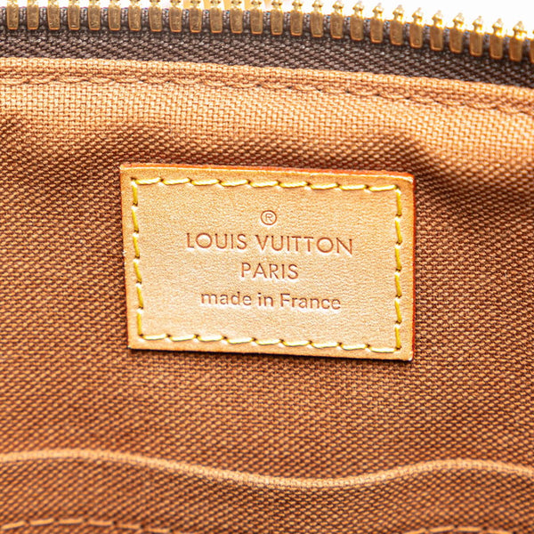 ルイ ヴィトン モノグラム パレルモPM ハンドバッグ ショルダーバッグ 2WAY M40145 ブラウン PVC レザー レディース LOUIS VUITTON 【中古】