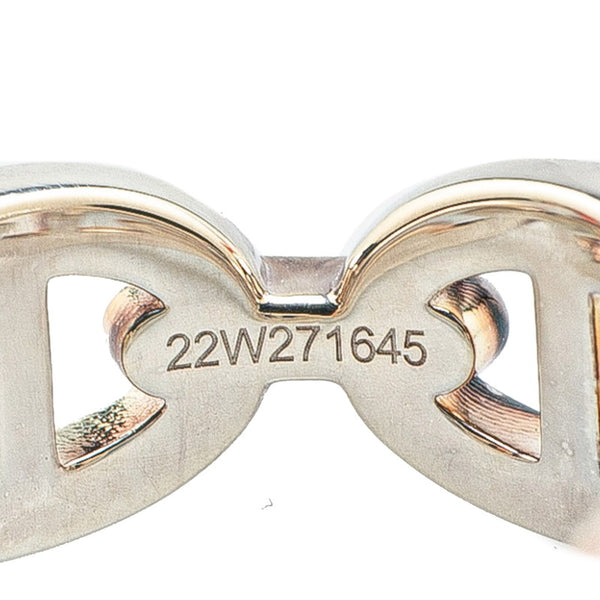 エルメス シェーヌダンクル アンシェネリングPM リング 指輪 #52 SV925 シルバー レディース HERMES 【中古】