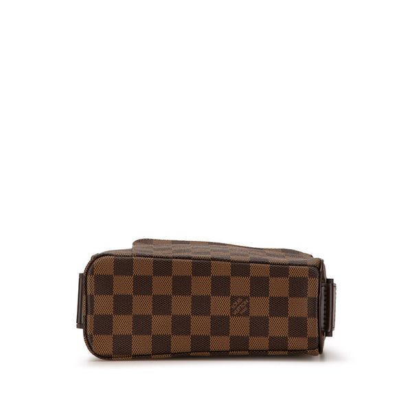 ルイ ヴィトン ダミエ オラフPM 斜め掛け ショルダーバッグ N41442 ブラウン PVC レザー レディース LOUIS VUITTON 【中古】