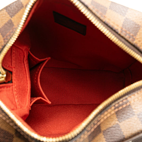 ルイ ヴィトン ダミエ オラフPM 斜め掛け ショルダーバッグ N41442 ブラウン PVC レザー レディース LOUIS VUITTON 【中古】