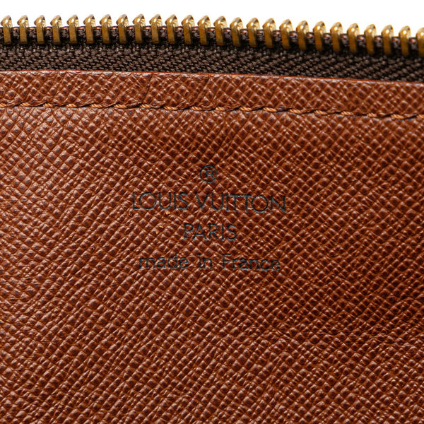 ルイ ヴィトン モノグラム パピヨン30 ハンドバッグ M51385 ブラウン PVC レザー レディース LOUIS VUITTON 【中古】