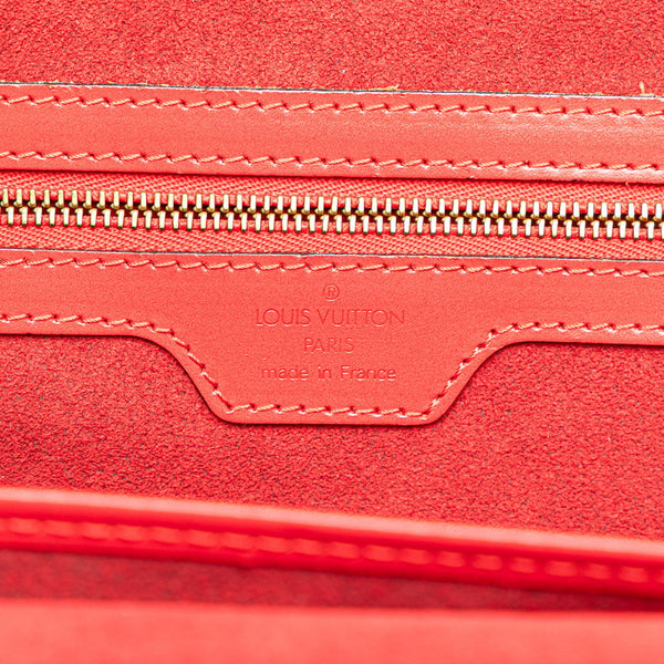 ルイ ヴィトン エピ リュサック トートバッグ ショルダーバッグ M52287 カスティリアンレッド レザー レディース LOUIS VUITTON 【中古】