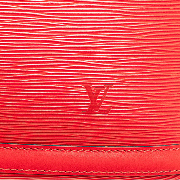 ルイ ヴィトン エピ リュサック トートバッグ ショルダーバッグ M52287 カスティリアンレッド レザー レディース LOUIS VUITTON 【中古】