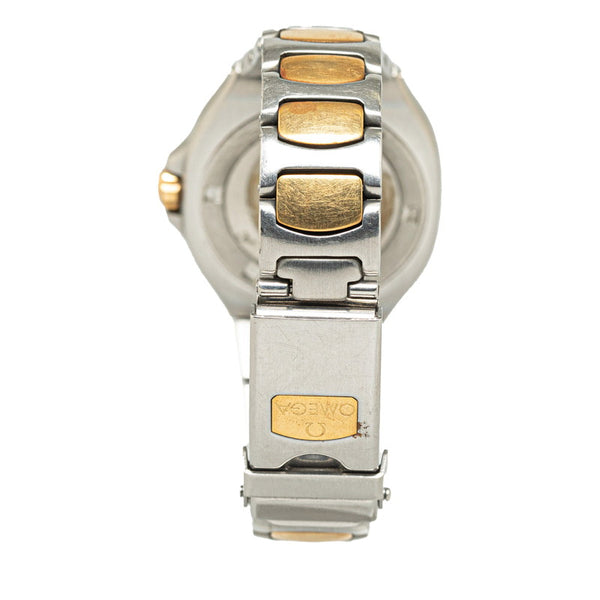 オメガ シーマスター200 プロフェッショナル 腕時計 796.1041 クオーツ ブラック文字盤 ステンレススチール レディース OMEGA 【中古】