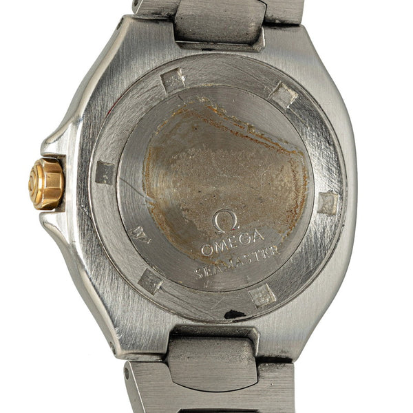 オメガ シーマスター200 プロフェッショナル 腕時計 796.1041 クオーツ ブラック文字盤 ステンレススチール レディース OMEGA 【中古】