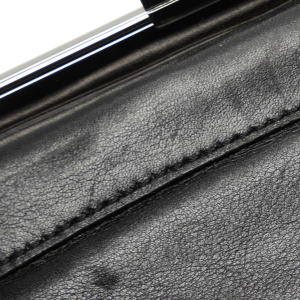 グッチ ハンドバッグ 92726 ブラック レザー レディース GUCCI 【中古】