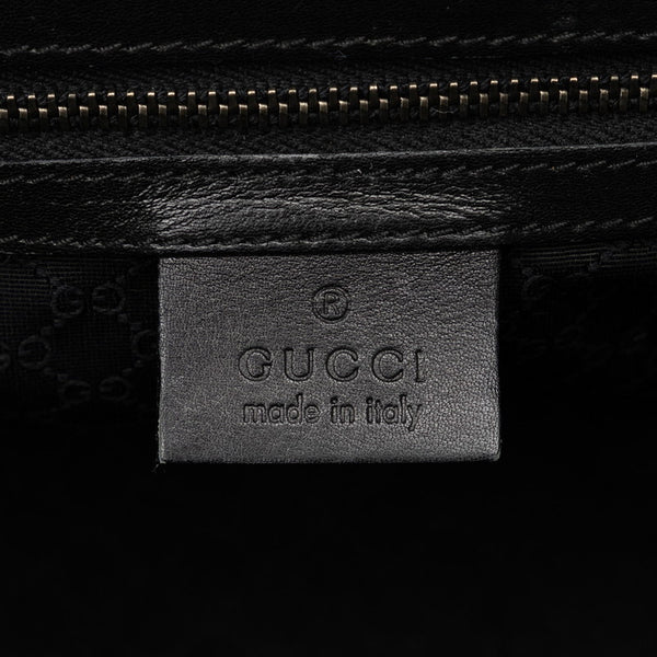 グッチ ハンドバッグ 92726 ブラック レザー レディース GUCCI 【中古】
