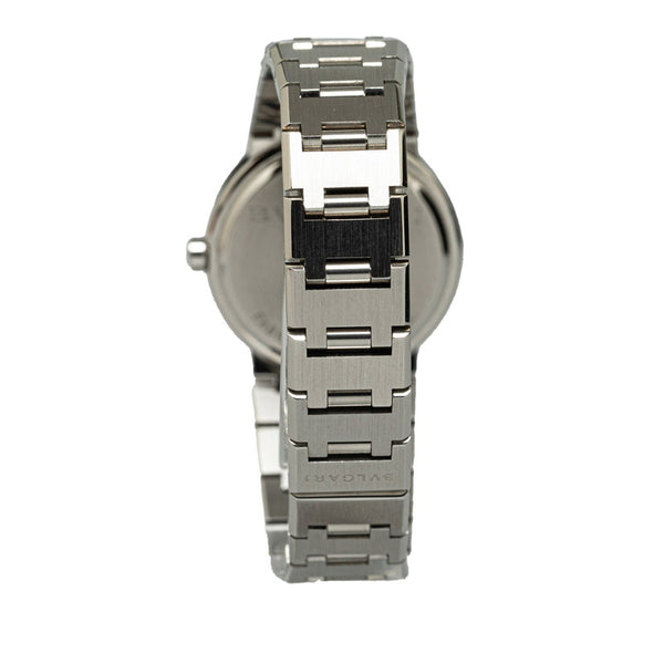 ブルガリ ブルガリブルガリ 腕時計 BB26SS クオーツ ブラック文字盤 ステンレススチール レディース BVLGARI 【中古】
