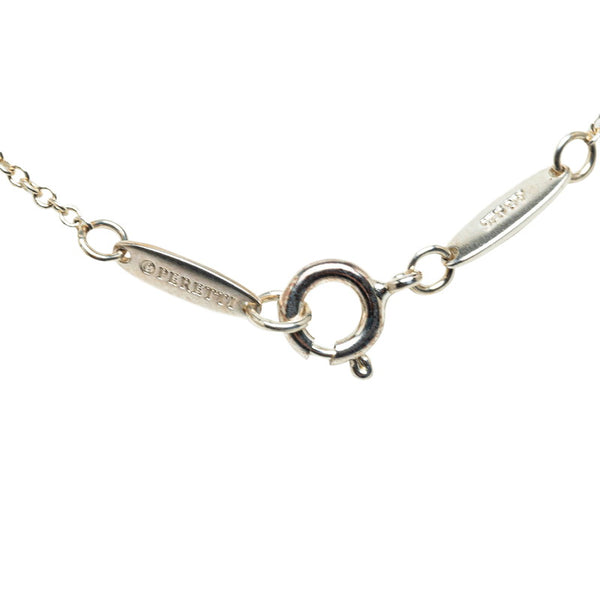 ティファニー オープンハート ネックレス SV925 シルバー レディース TIFFANY&Co. 【中古】