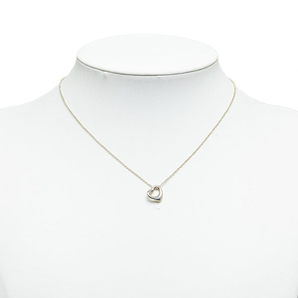 ティファニー オープンハート ネックレス SV925 シルバー レディース TIFFANY&Co. 【中古】