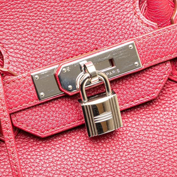 エルメス バーキン35 ハンドバッグ ローズ系 トゴ レディース HERMES 【中古】