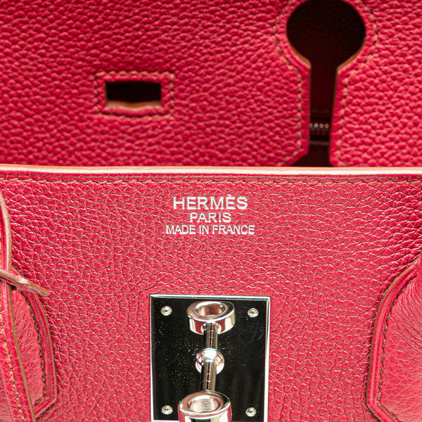 エルメス バーキン35 ハンドバッグ ローズ系 トゴ レディース HERMES 【中古】
