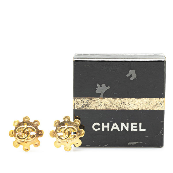 シャネル ヴィンテージ ココマーク イヤリング ゴールド メッキ レディース CHANEL 【中古】