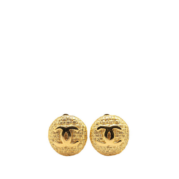 シャネル ヴィンテージ ココマーク イヤリング ゴールド メッキ レディース CHANEL 【中古】