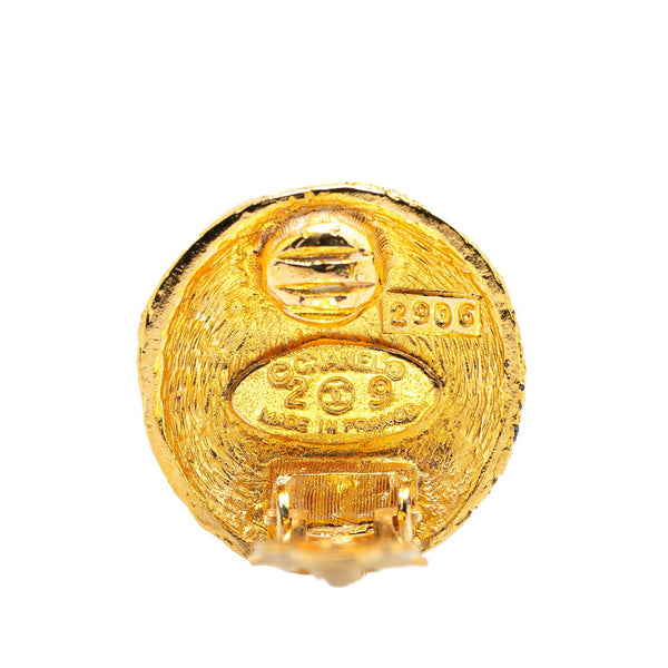 シャネル ヴィンテージ ココマーク イヤリング ゴールド メッキ レディース CHANEL 【中古】