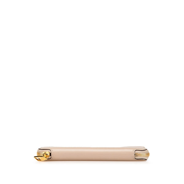 ルイ ヴィトン パルナセア ポルトフォイユイエナ ラウンドファスナー 長財布 M58265 ブラウン レザー レディース LOUIS VUITTON 【中古】