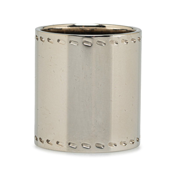 エルメス ホース モチーフ 筒型 スカーフリング シルバー メタル レディース HERMES 【中古】