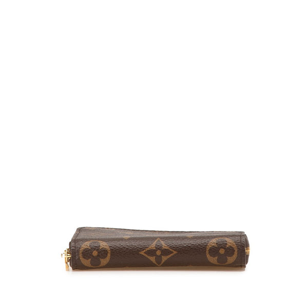 ルイ ヴィトン モノグラム ジッピー コインパース コインケース 小銭入れ M60067 ブラウン PVC レザー レディース LOUIS VUITTON 【中古】