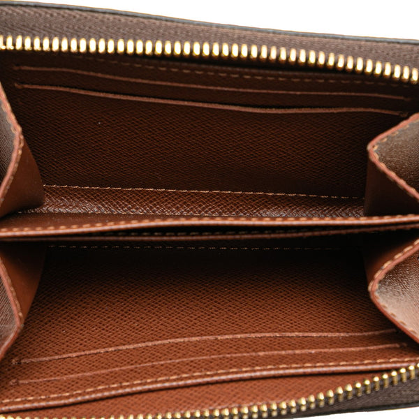 ルイ ヴィトン モノグラム ジッピー コインパース コインケース 小銭入れ M60067 ブラウン PVC レザー レディース LOUIS VUITTON 【中古】